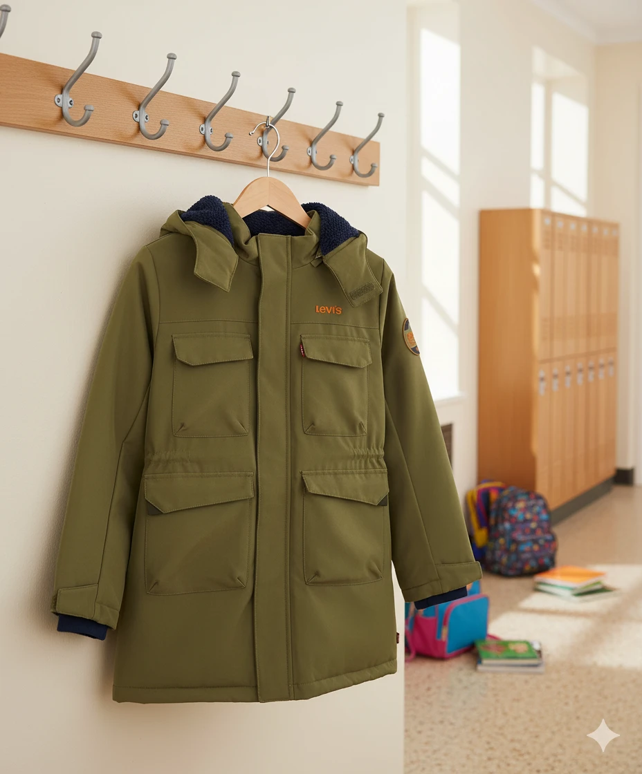 [N3UF] Levi's Lvn Utility Parka Garçon 4 ans